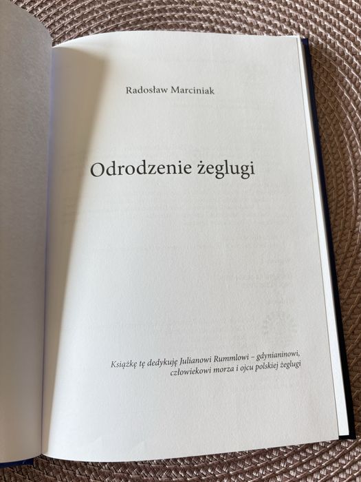 Książka „Odrodzenie Żeglugi” Radosław Marciniak