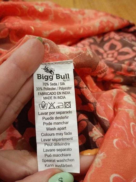 Розкішна пляжна шовкова сукня максі Bigg Bull by Blue Hills