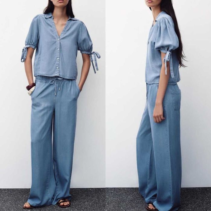 костюм dutti twinset zara XL