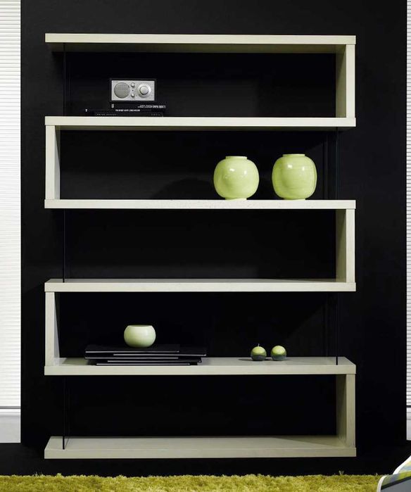 Estante Sette wengué chocolate/vidro - em bom estado! PROMO