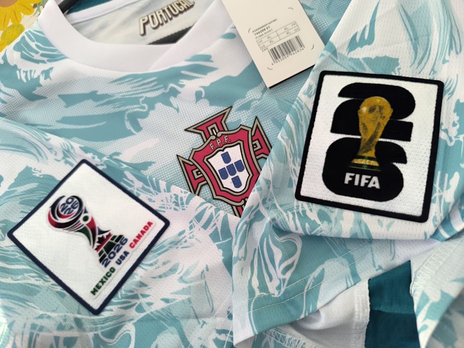 Camisola Portugal Mundial alternativa