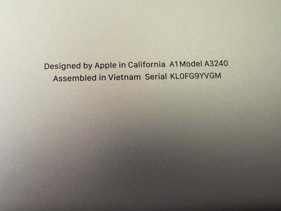 Macbook air m4 16/256gb на гарантии!