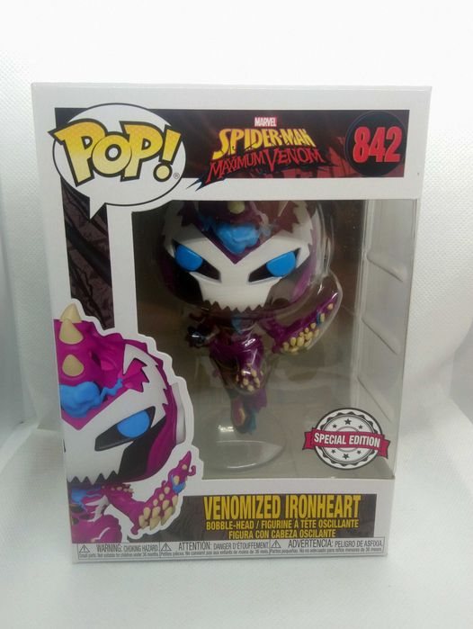 Funko Pop Marvel Spiderman Maximum Venom 842
