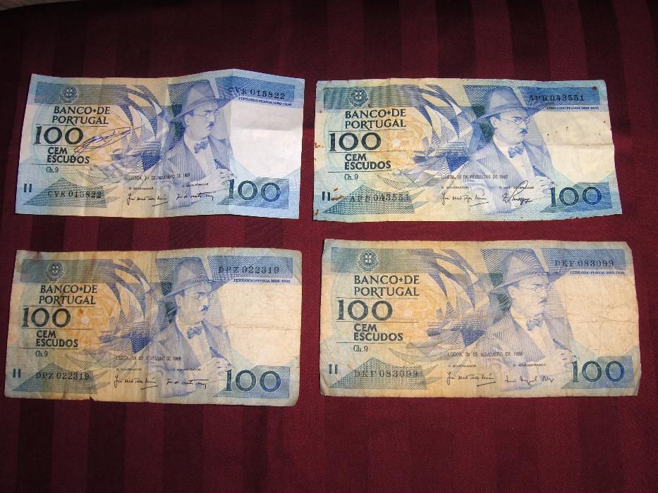 MOEDAS ANTIGAS de Escudo, Pesetas e outras - coleção