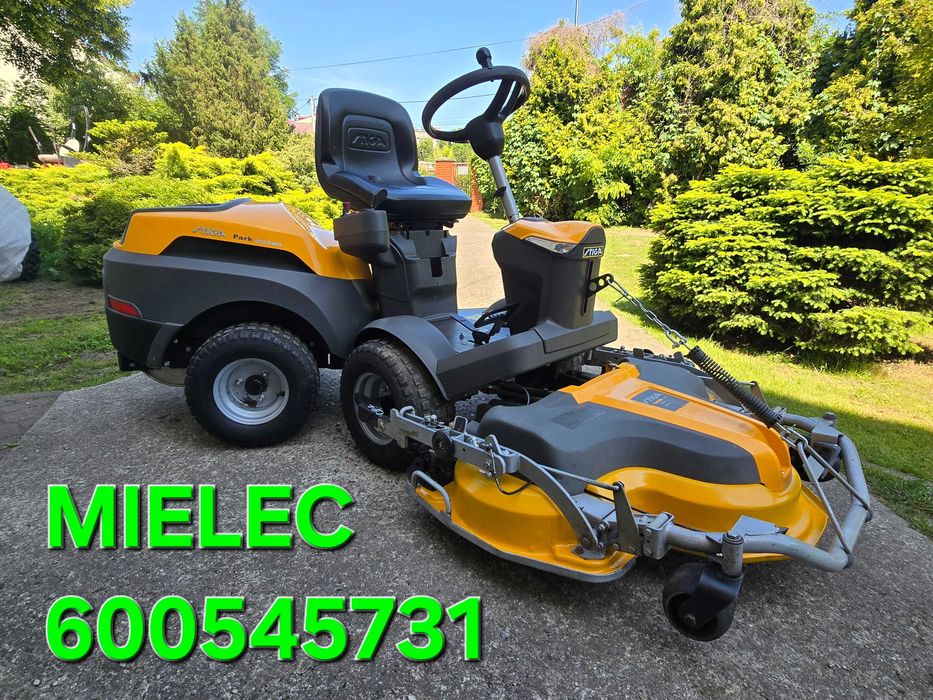 Traktorek kosiarka STIGA PARK 16KM v-ka 4x4 wsp.Kier. JAK NOWA POLECAM