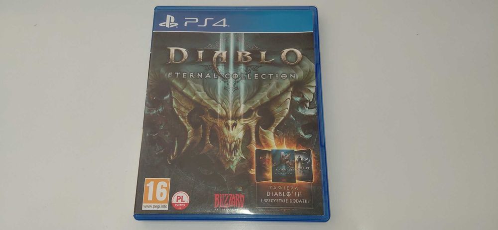 ps4 DIABLO III 3 ETERNAL COLLECTION od 1-4 graczy na jednej konsoli, nie wymaga internetu ANG