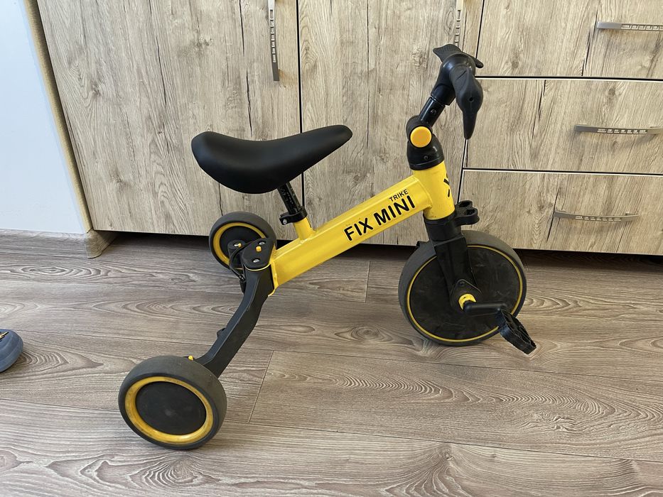 Триколісний велосипед-біговел Trike Fix Mini  3в1