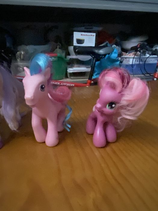 Poneis e um cavalo