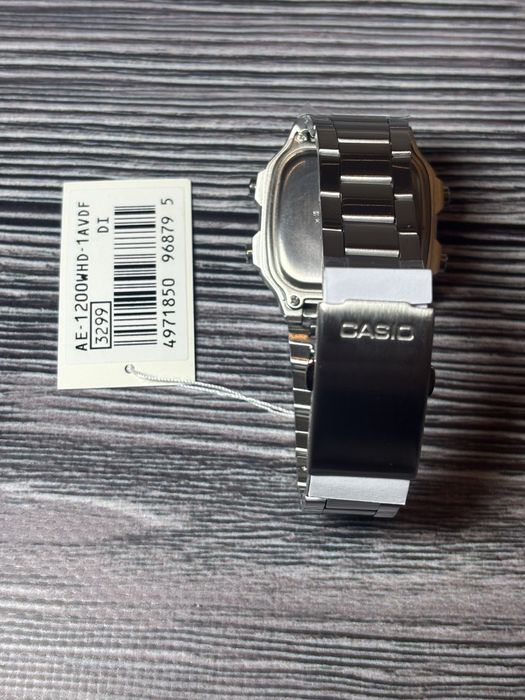Годинник Casio AE-1200WHD-1AVDF чоловічі Касио часы мужские Оригінал