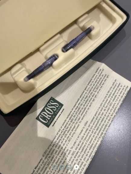 Caneta de tinta permanente Cross