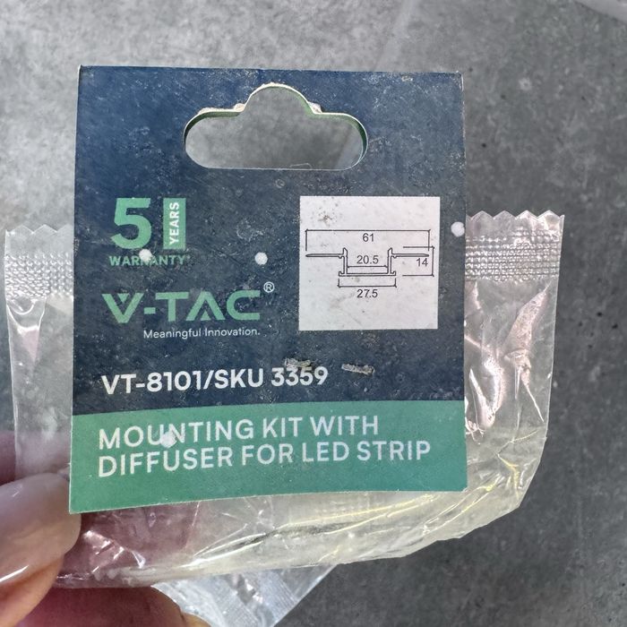 Profil Aluminiowy Klosz Mleczny