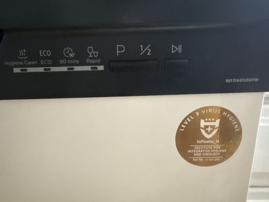 Máquina de Lavar Loiça Midea MFD60S080W — Como Nova, com Fatura e Garantia