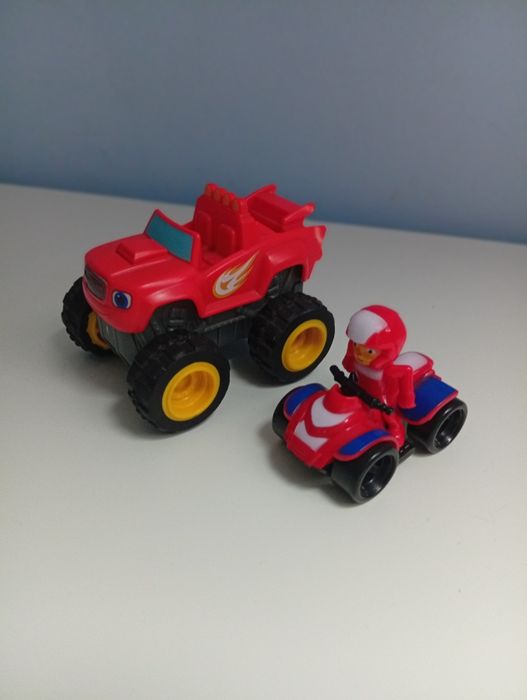 Blaze i raider zabawka auta