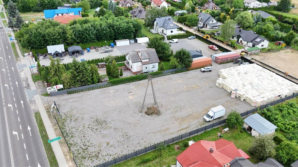 Plac Dzialka Parking 30a utwardzona do wynajecia Ploskie 14 Zamosc