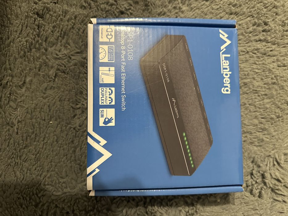 Switch Lanberg DSP1-0108
