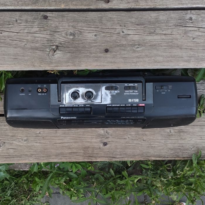 Kultowy radiomagnetofon / boombox / jamnik Panasonic RX-FT510 retro, vintage, y2k, 90s, 00s