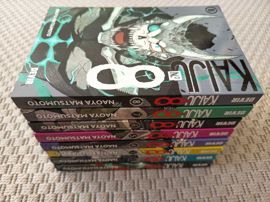 Kaiju N.º 8 volumes 1 a 3 (Devir)