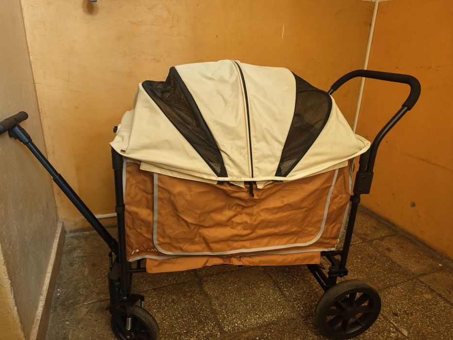 Wózek transportowy dla psa  L 65 x 102 x 110 cm max 30kg