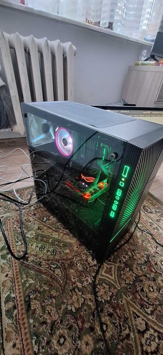 Komputer gamingowy R5 3600 rtx 2060 + monitor