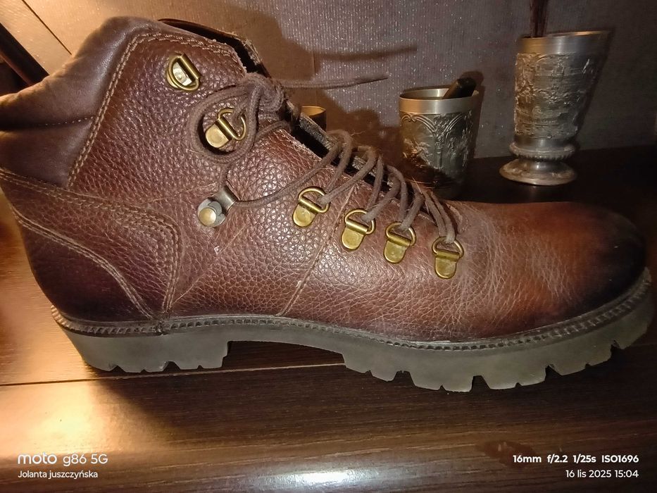 buty męskie brązowe