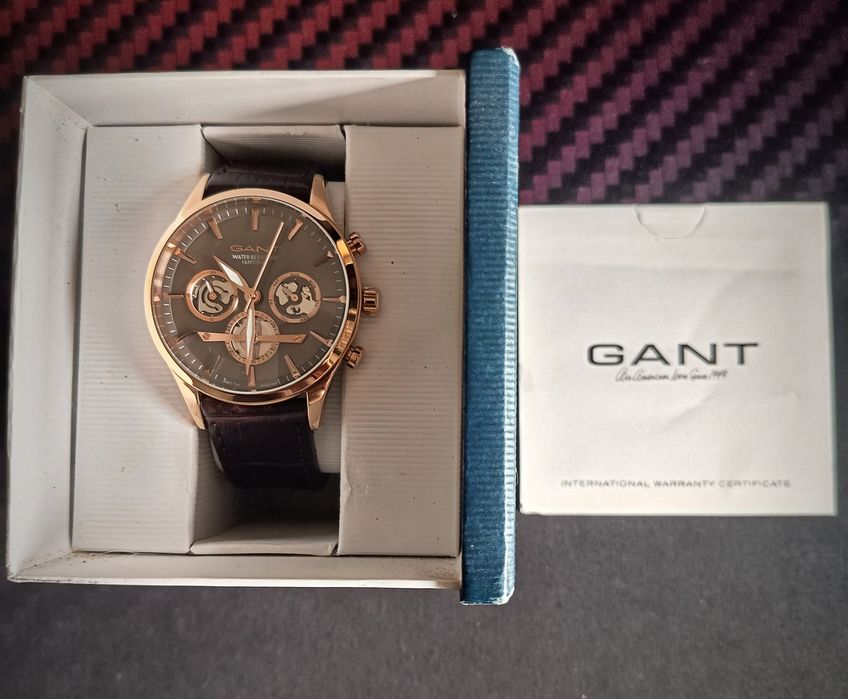 Relógio Gant Rose estilo USA