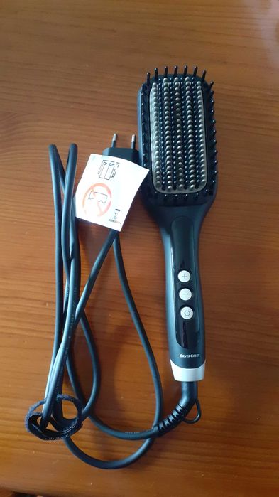 Escova alisadora de cabelo