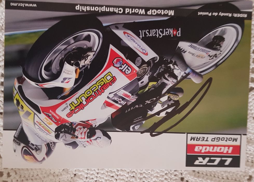 Autógrafos de pilotos