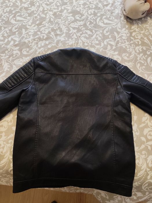 Casaco Couro Sintético Motard