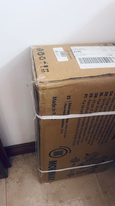 Kit de halteres até 20 kg NOVO - reservado