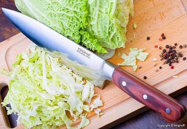 nóż szefa kuchni drew. uchwyt jakość ostrza 20cm