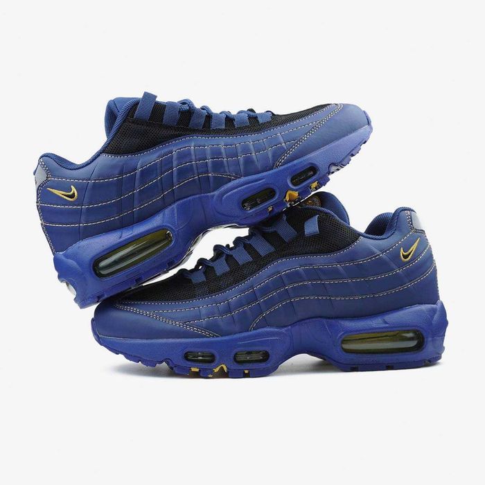 Кросівки Nike Air Max 95 Blue/Yellow premium