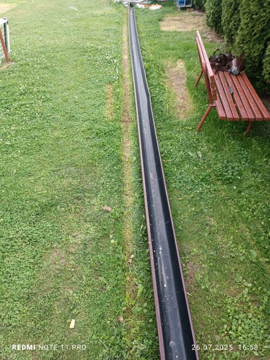 Rynna dachowa + haki