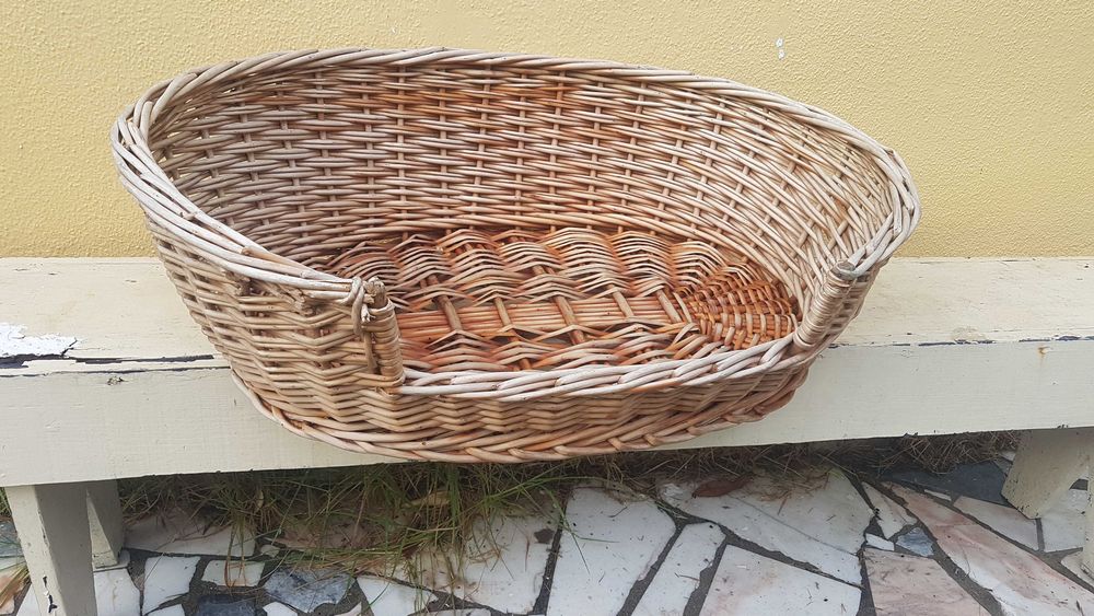 Cama em vime cães 78x54