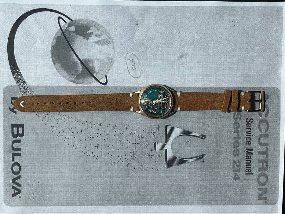 Bulova spaceview 1966 accutron zegarek kamertonowy kolekcjonerski