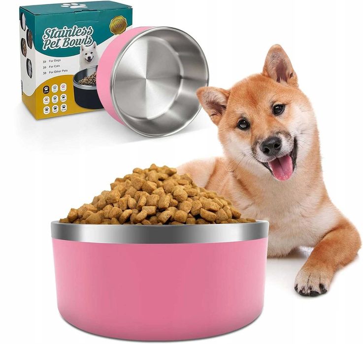 Miska Nierdzewna Dla Psa Kota Na Karmę Wodę 1,2l Jakość