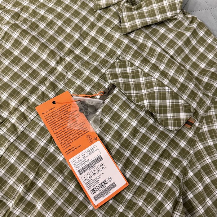 Сорочка Beretta Lightweight Shirt White/Green Розмір M,L,XL