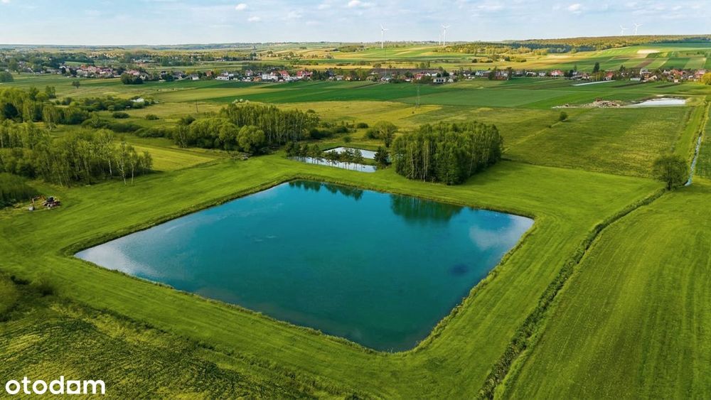 Działka 2,2 Ha Z Pryw. Stawem 1,14 Ha + Wz I Prąd W Trakcie | Roztocze
