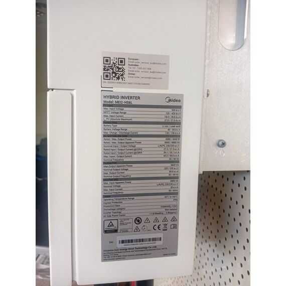 Гибридный солнечный инвертор Midea MEI2-HS6L