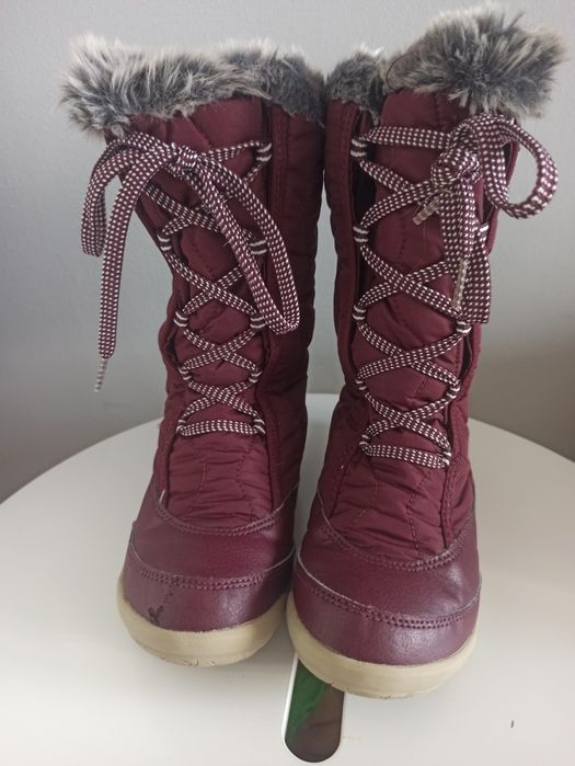 Śniegowce, buty zimowe Decathlon Quechua r. 33.