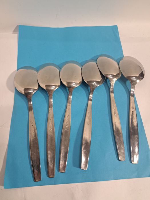 Ложки, набор , ссср, Зиш, нержавейка, сталь, новые