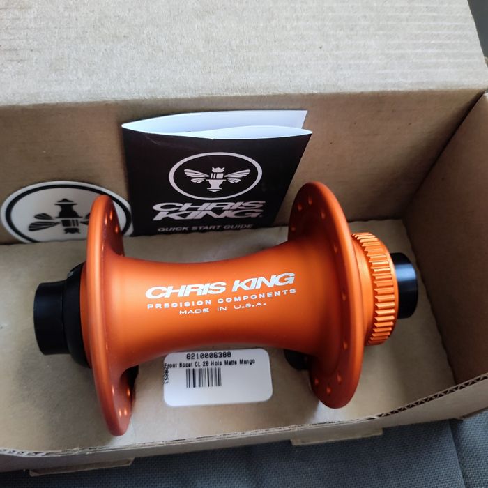 Komplet piast Chris King CL 28H Boost Matte Mango SRAM XD NOWE

Przód