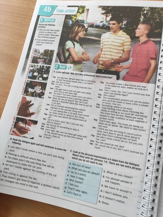 To the top 4A. Student's book and workbook