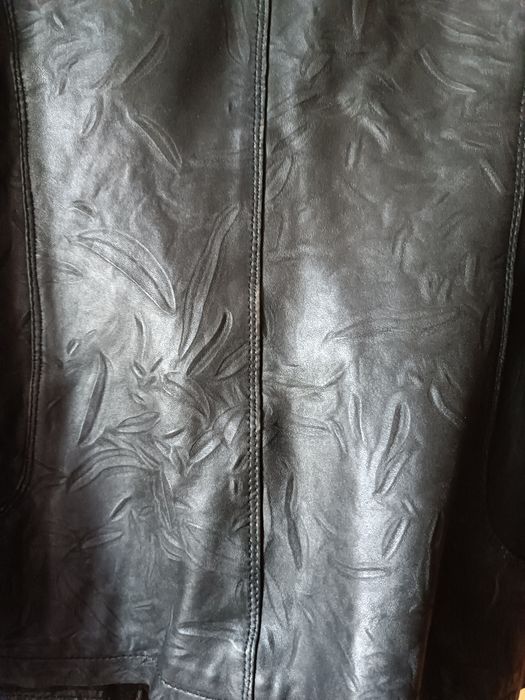 Турецкий кожаный пиджак 50-52