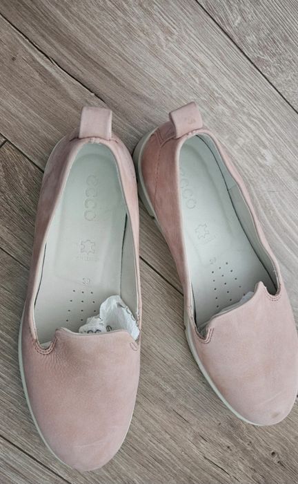 ecco soft półbuty damskie baleriny szersze stopy 39