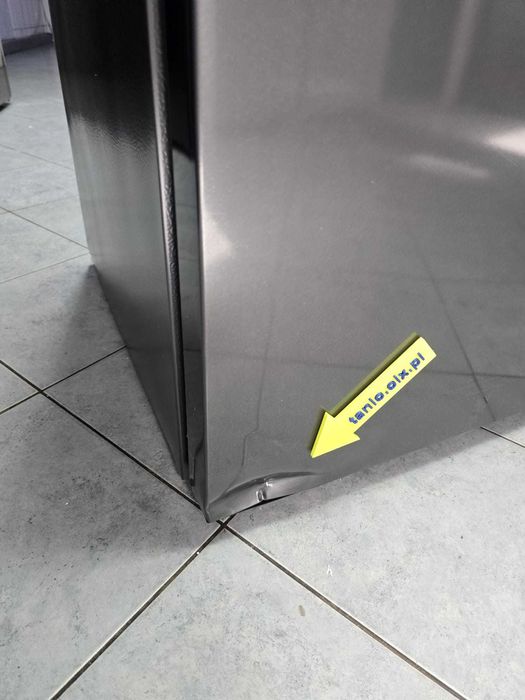 OUTLET nowa Lodówka NoFrost TCL RP340BSD0 185 cm Czarna gwar 2 lata X1