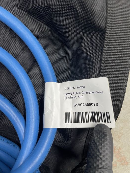 Cabo de Carregamento Eletrico BMW NOVO (Bolsa Oferta)