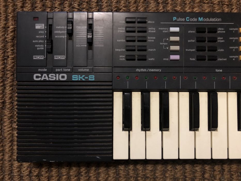 Casio SK-8 Vintage Sampling Keyboard