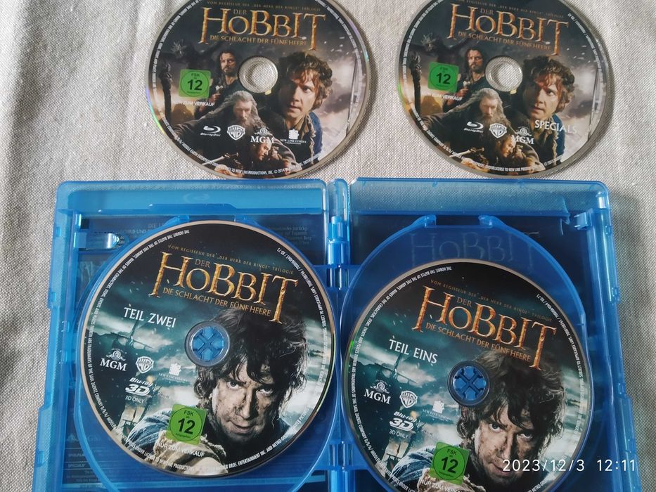 Blu ray 3 D           +++