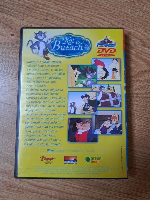 DVD Bajka Kot w butach