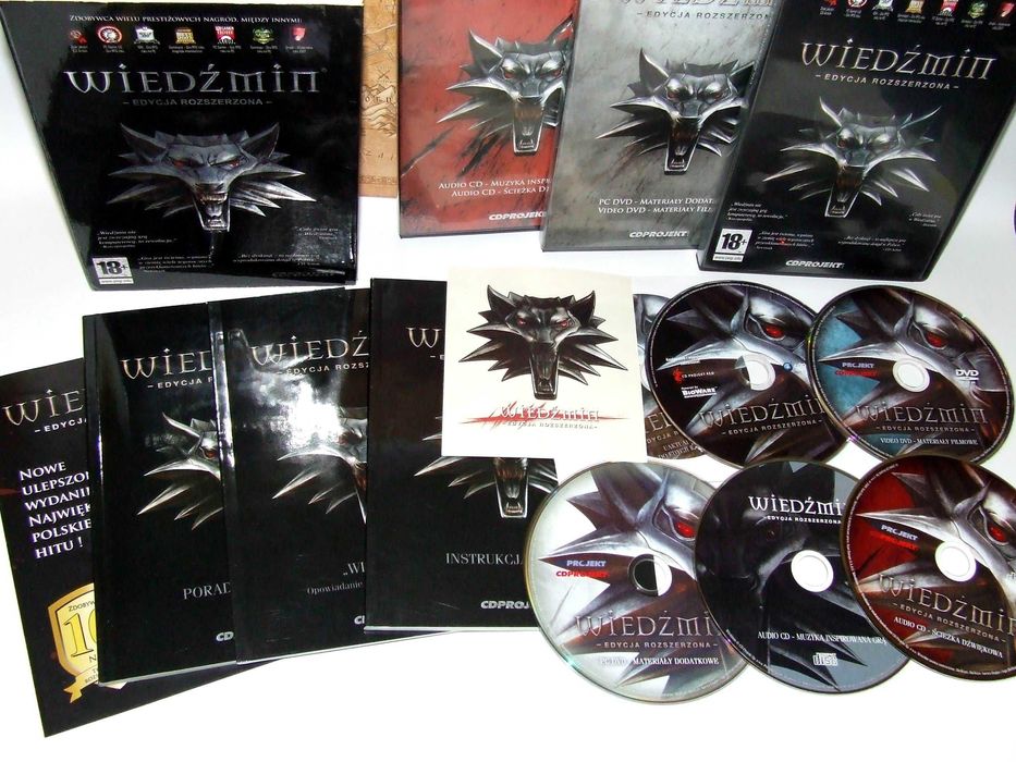 WIEDŹMIN 1 I Edycja Rozszerzona [PL] bdb